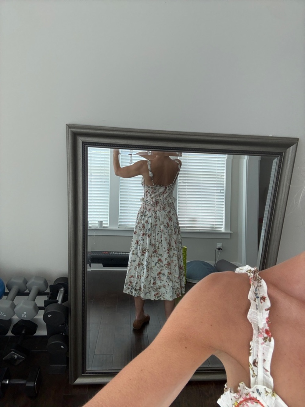 Anthropologie floral sundress with adjustable straps NWTS - Picture 2 of 5